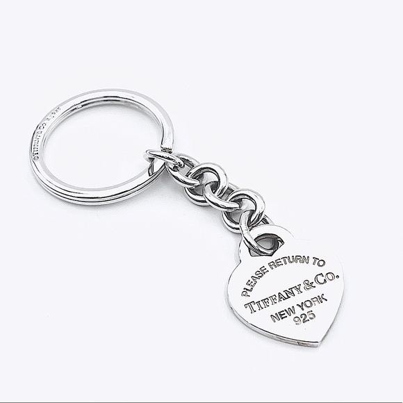 Tiffany & Co. Return to Tiffany Heart Key Ring - Picture 4 of 8